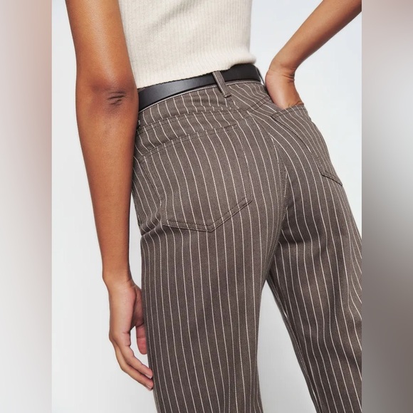 Reformation Wilder Pinstripe Jeans - Picture 5 of 13